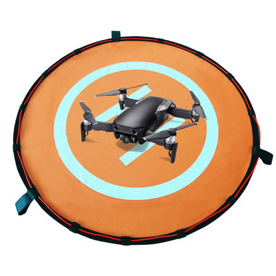 FCC Waterproof Drone Landing Pad, ผ้ากันเปื้อนที่จอดรถ 110 ซม. Drone Landing Mat