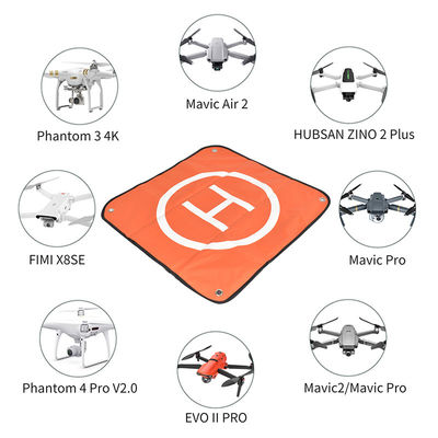 55 ซม. Fast Helipad Drone Landing Pad สองด้านกันน้ำสำหรับ Mavic Pro Air
